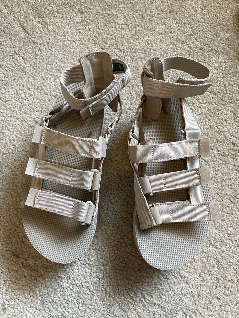 Teva Flatform Universal Sandals - Cream/Bone - Women’s 7